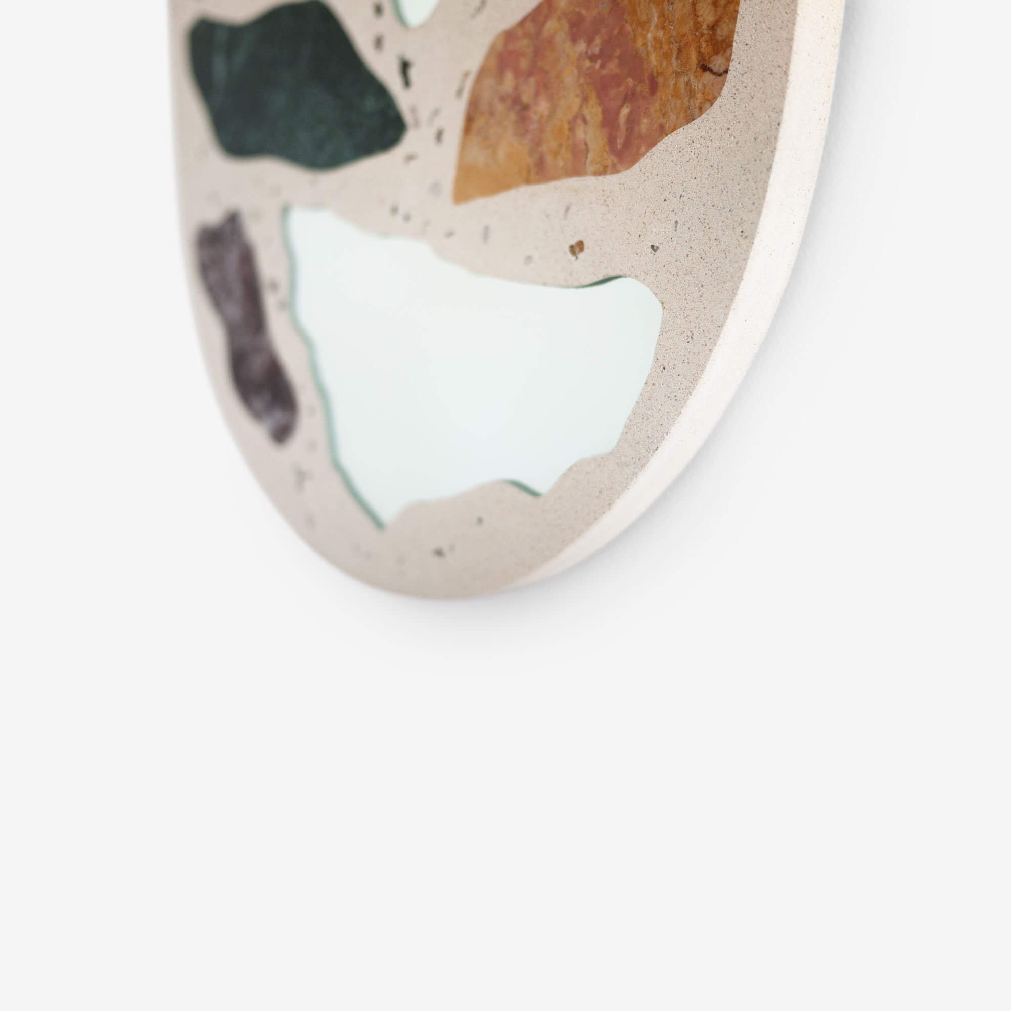 Concrete Marble Decorative Mirror