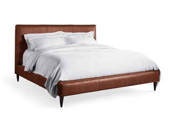 Andes Leather Bed