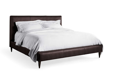Andes Leather Bed