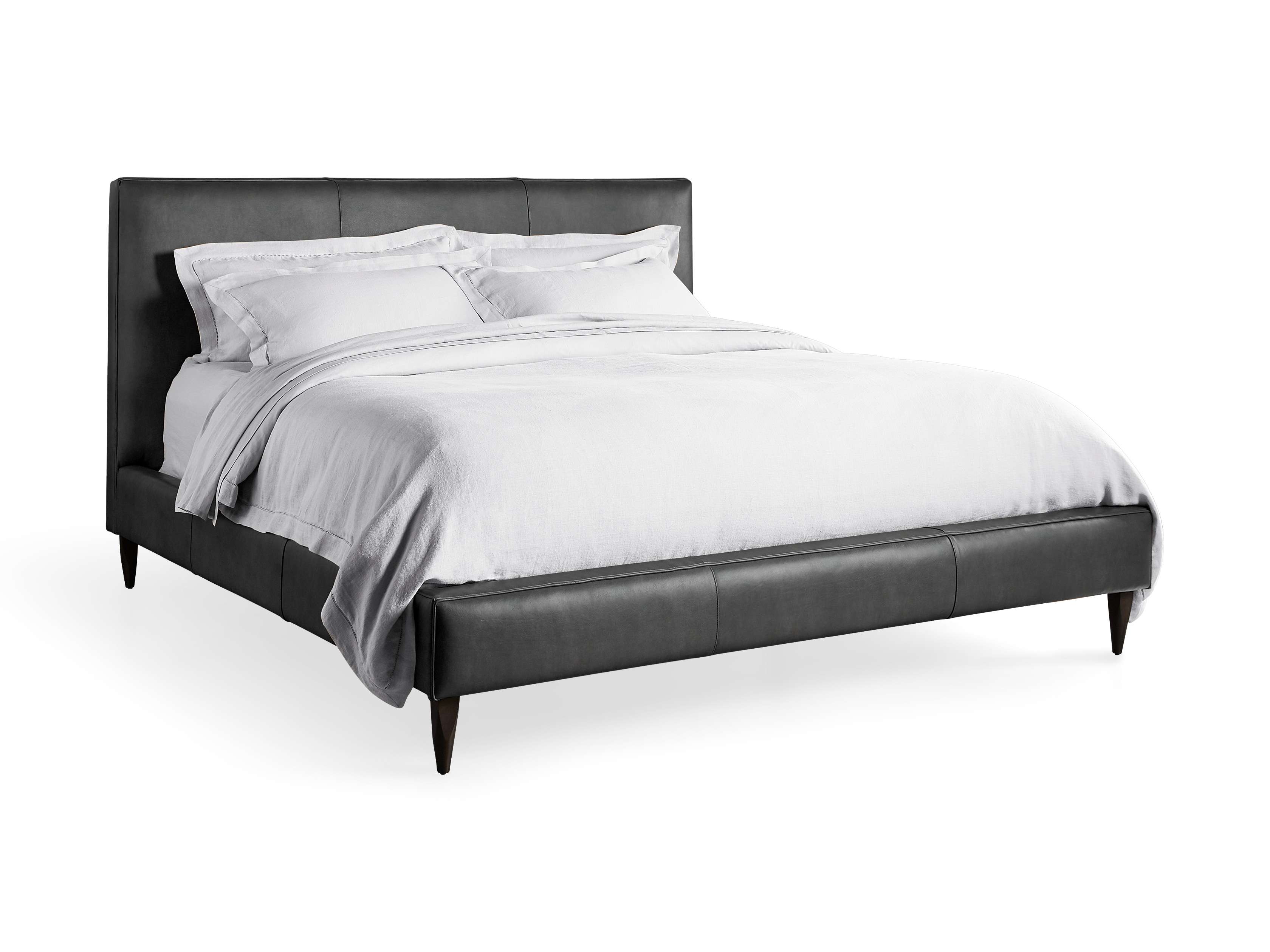 Andes Leather Bed