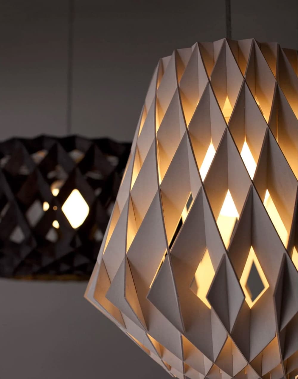 Wooden Lamp Drop