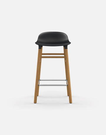 Form Bar Stool Oak Base