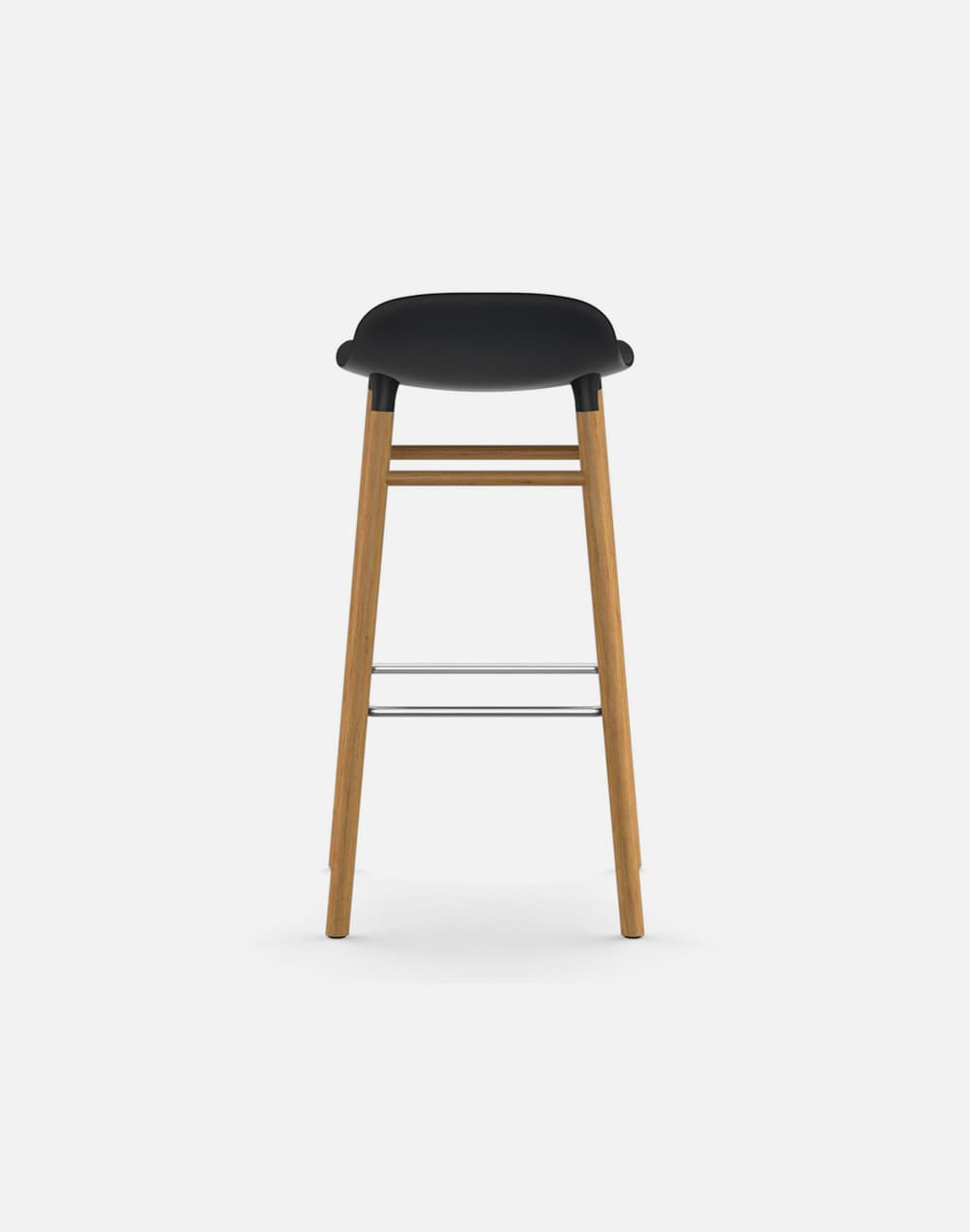 Form Bar Stool Oak Base