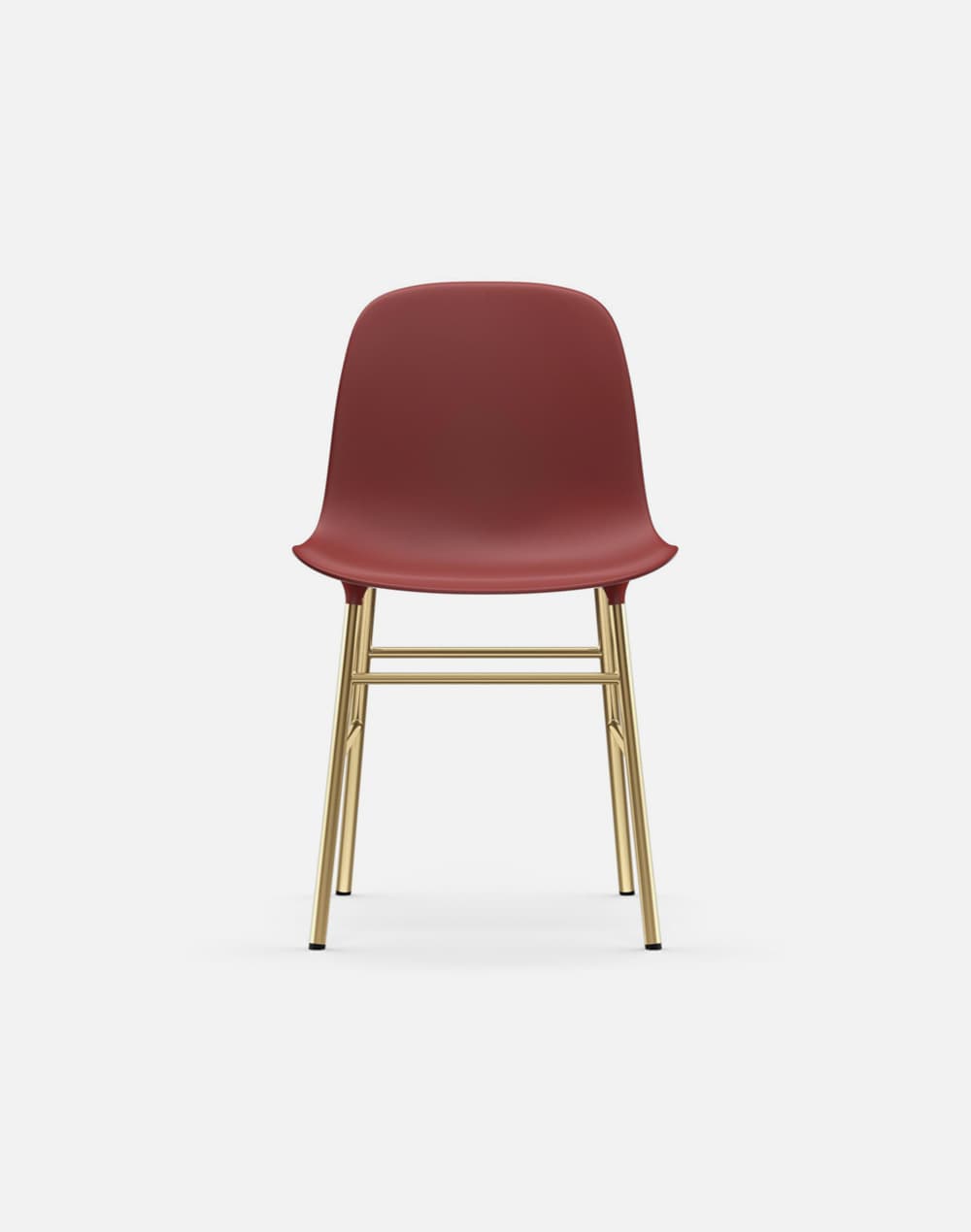 Form Chair Brass Base