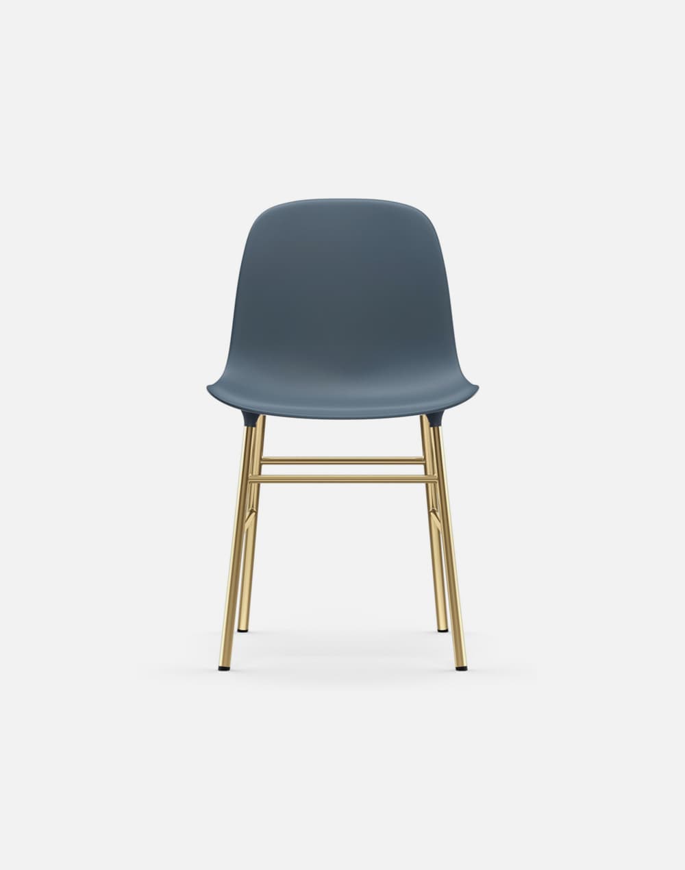 Form Chair Brass Base
