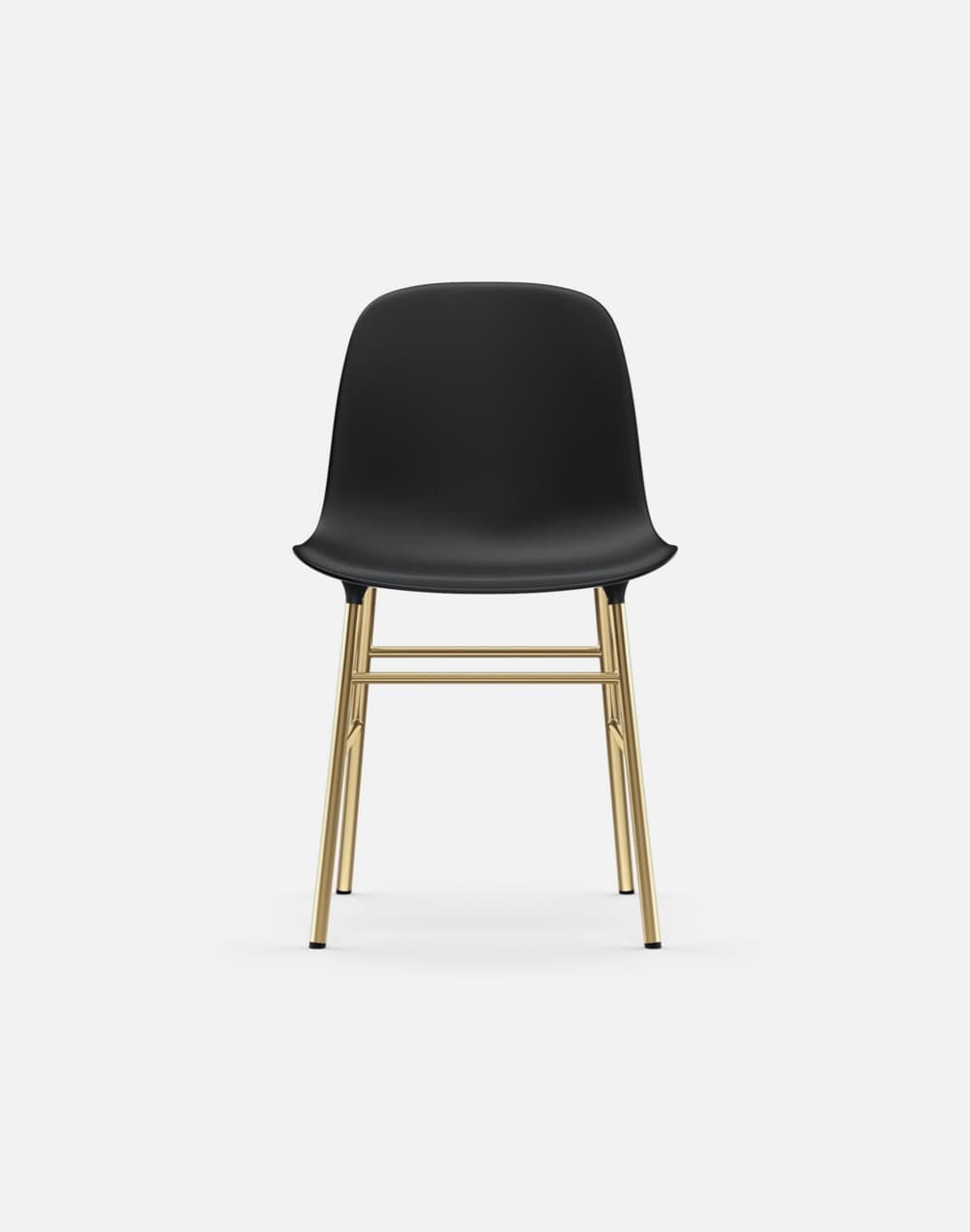 Form Chair Brass Base