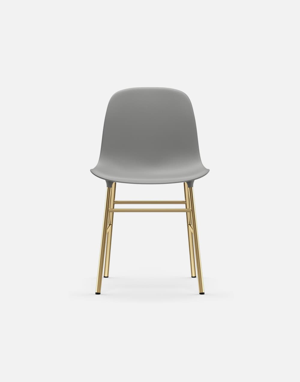 Form Chair Brass Base