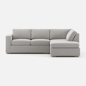Sectional Sofa in Latex—Gray